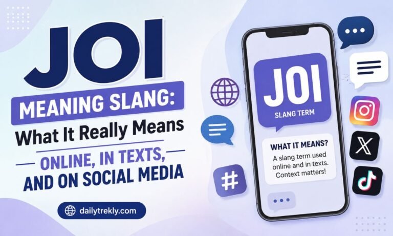JOI Meaning Slang: What It Really Means Online, in Texts, and on Social Media
