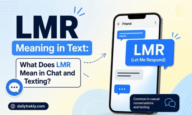 LMR Meaning in Text What Does LMR Mean in Chat and Texting