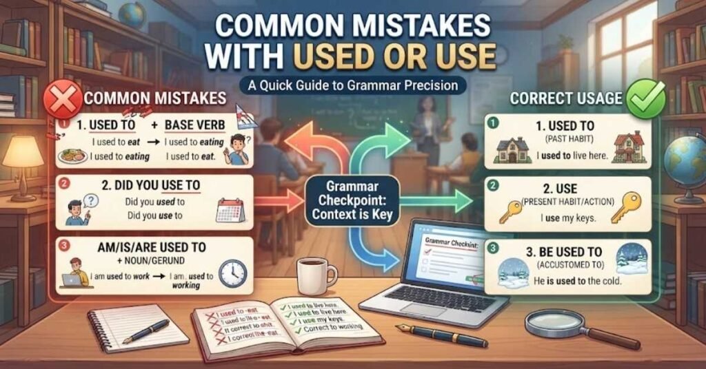 Common Mistakes with Used or Use