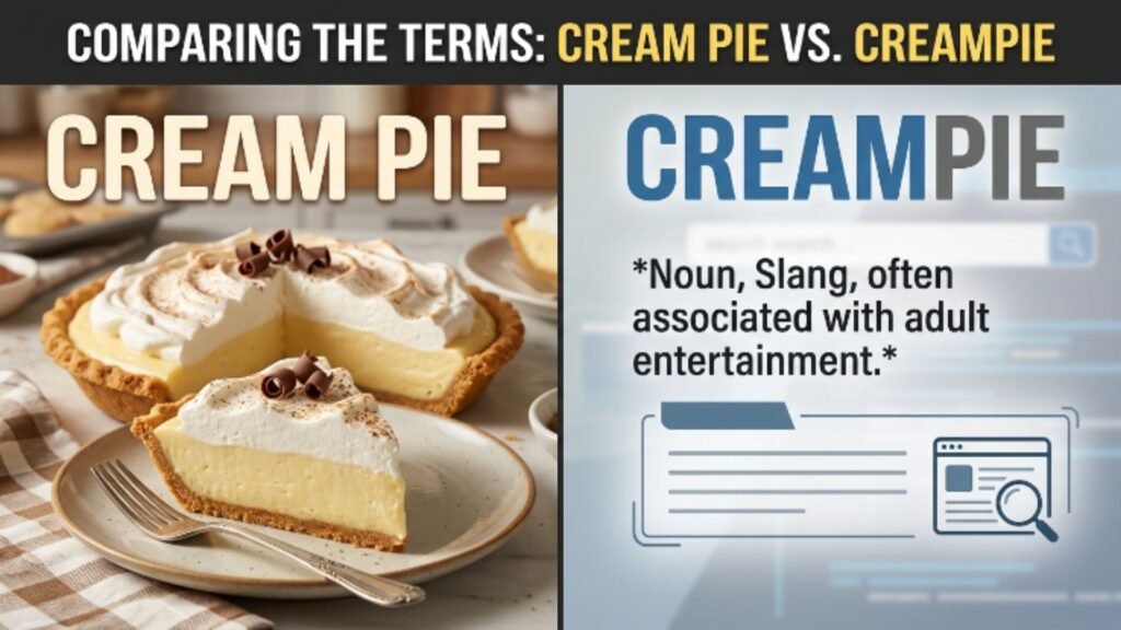 Cream Pie vs Creampie