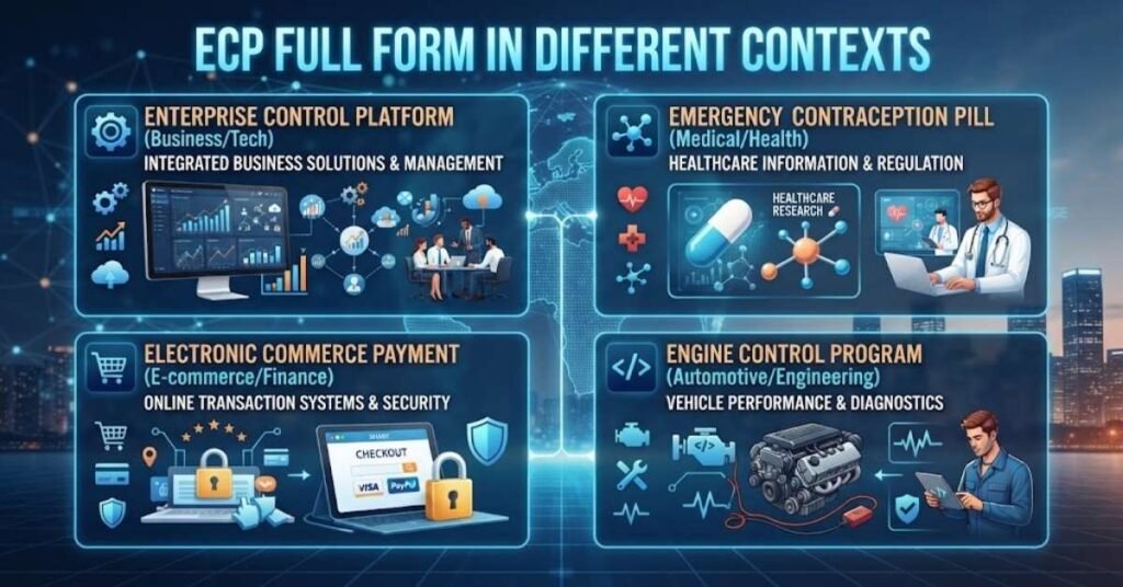 ECP Full Form in Different Contexts