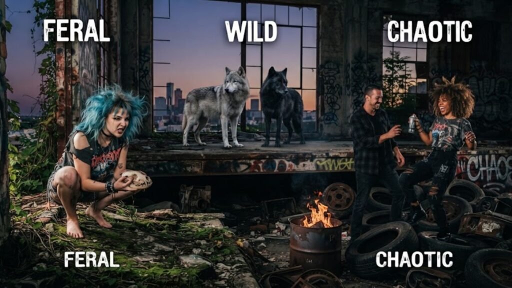 Feral Versus Wild Versus Chaotic