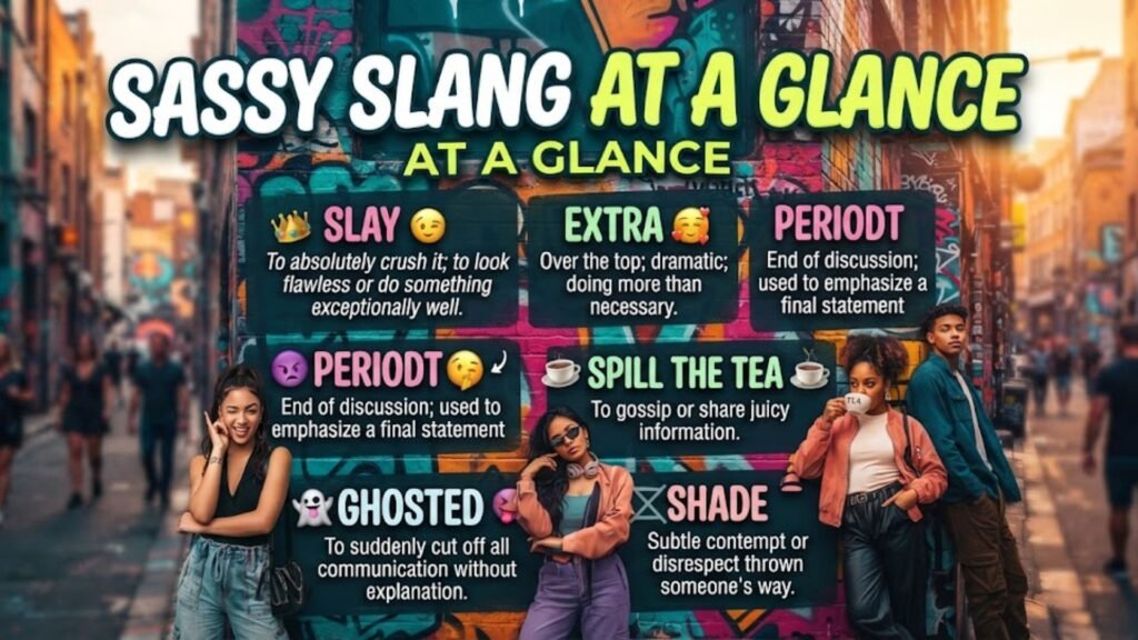 Sassy Slang at a Glance