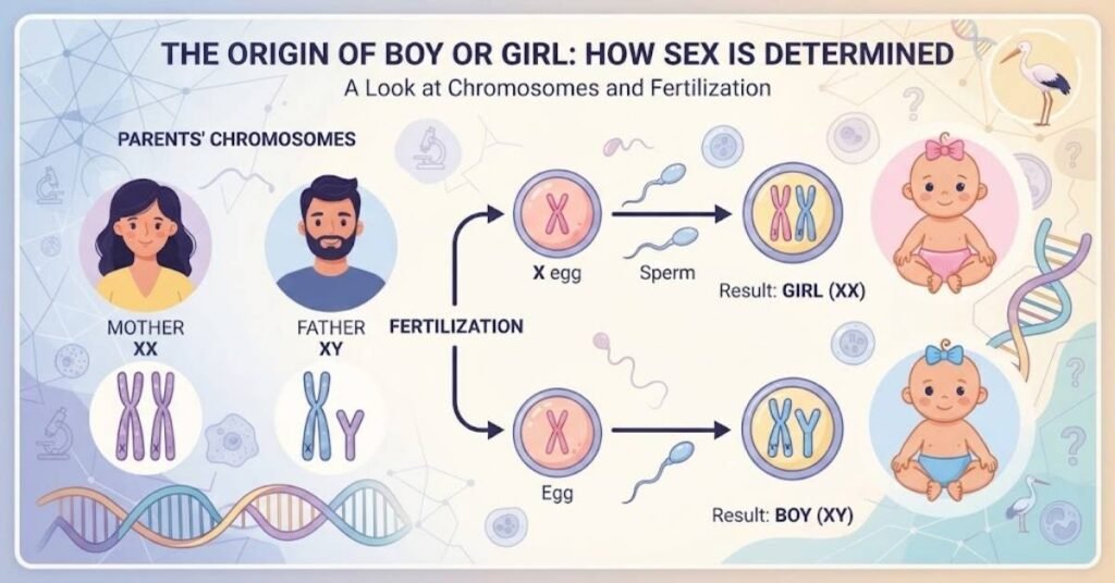 The Origin of Boy or Girl