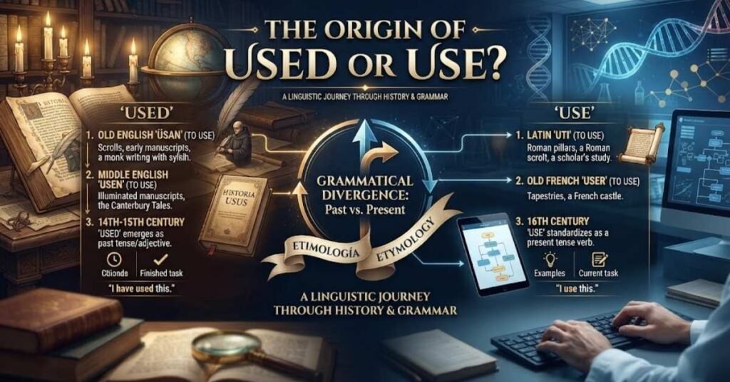 The Origin of Used or Use