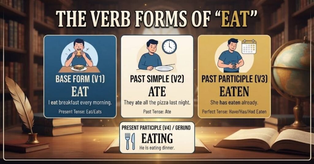The Verb Forms of "Eat"