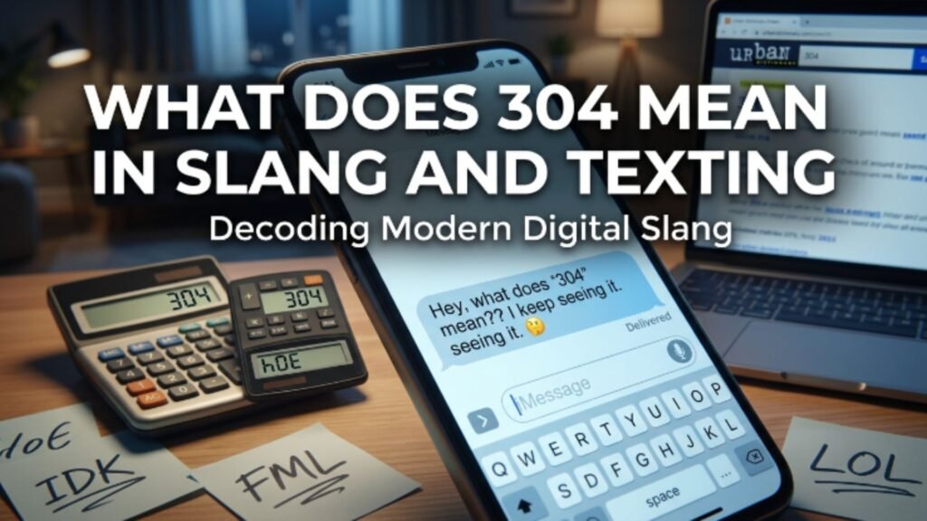 What Does 304 Mean in Slang and Texting