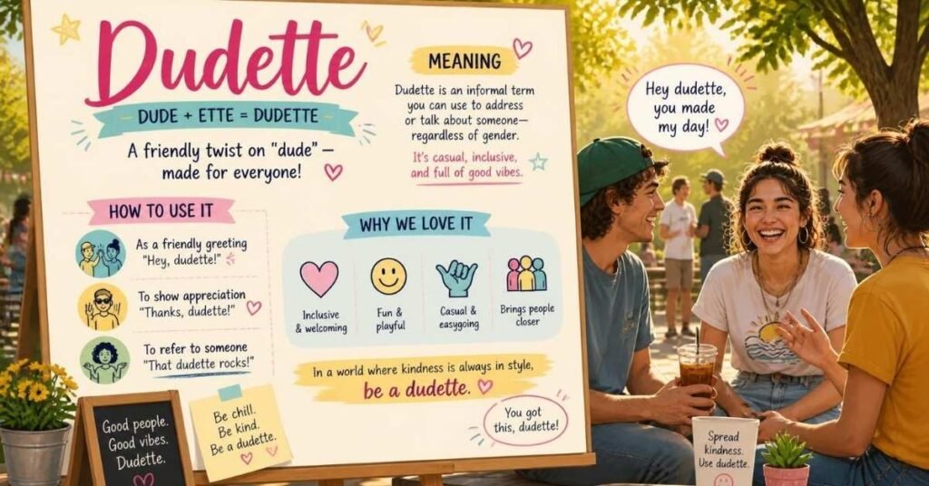 What Does Dudette Mean?
