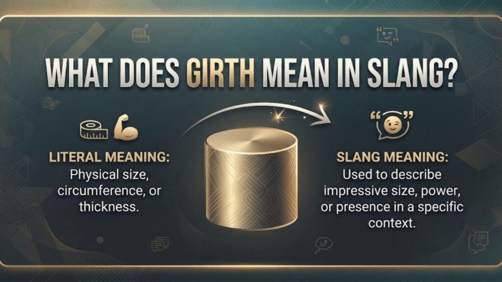 What Does Girth Mean in Slang