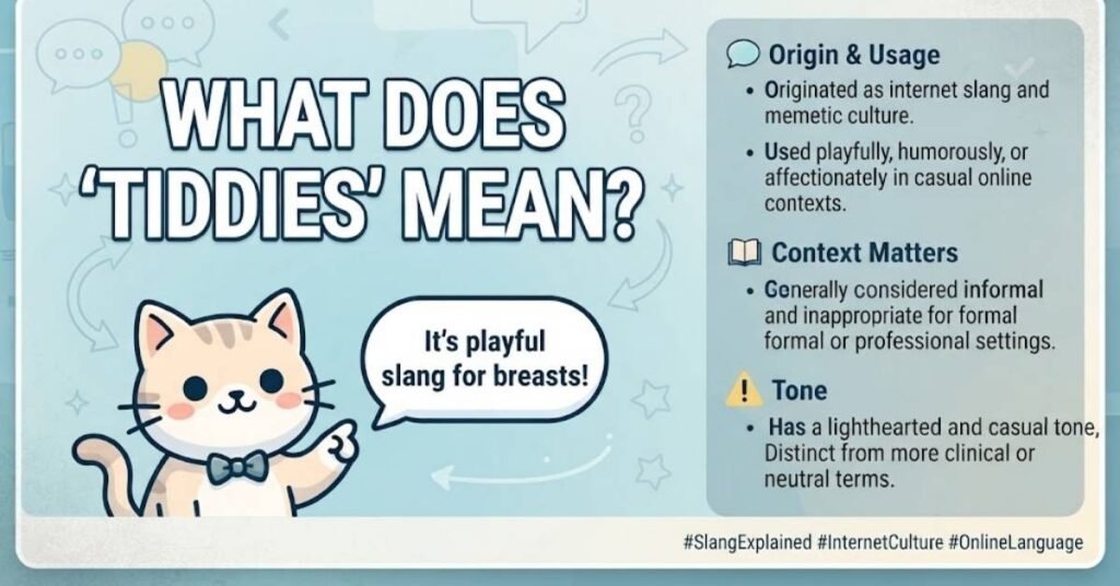 What Does Tiddies Mean?