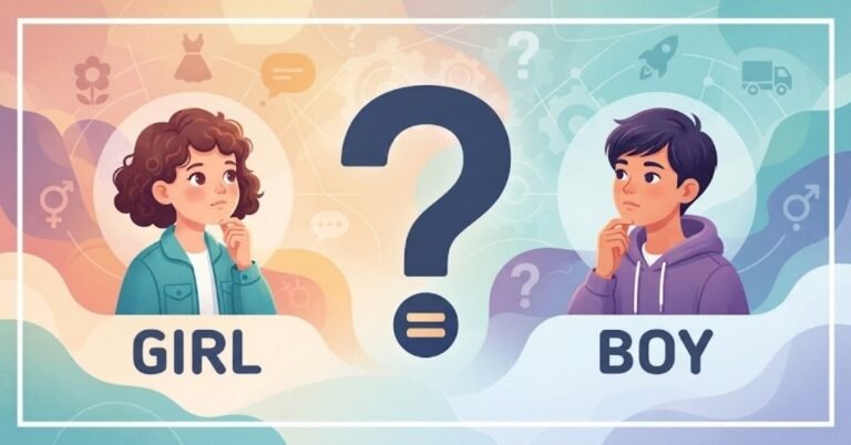 female means girl or boy