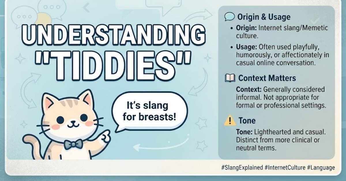 tiddies meaning