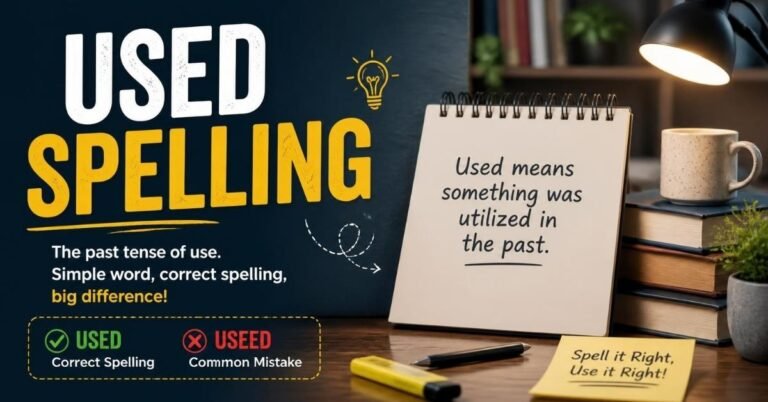 used spelling